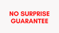 no surprise guarantee