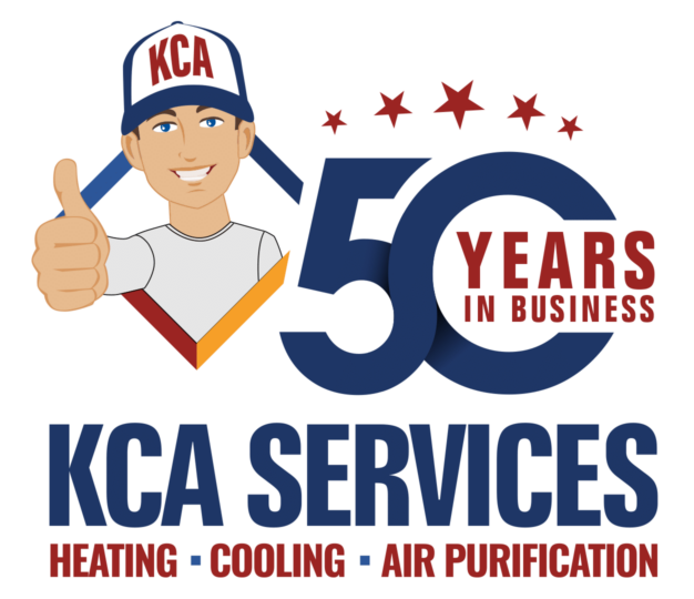 kca 50 years in business logo