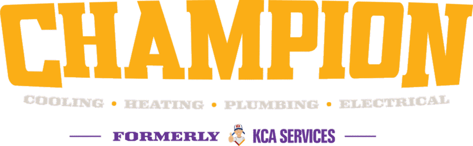 Champion & KCA Logo White & Yellow