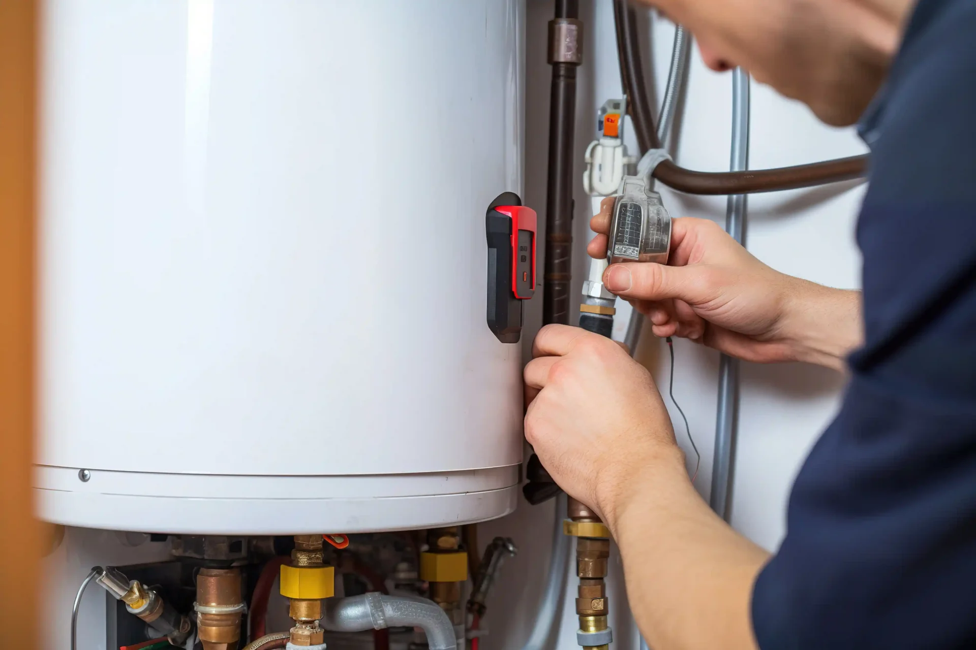 water heater inspection